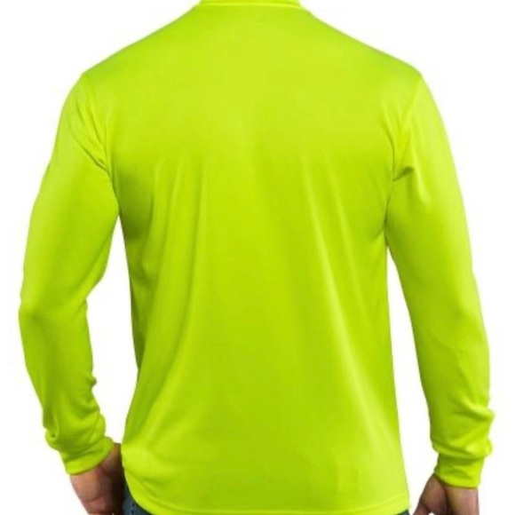 NWT Carhartt relaxed loose fit force men’s long sleeve T-shirt Lime size 3XL - Picture 2 of 7